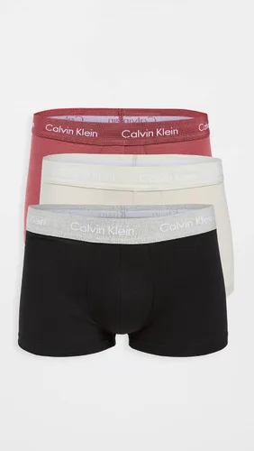 Vista 2 de Calvin Klein Tronco elástico de algodón para hombre, paquete de 3