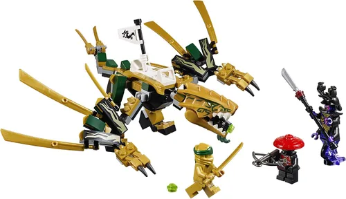 Vista 2 de LEGO NINJAGO Legacy Golden Dragon 70666 Kit de construcción (171 piezas)