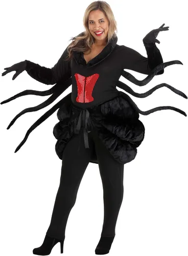 Vista 5 de Black Widow Spider Costume for Women