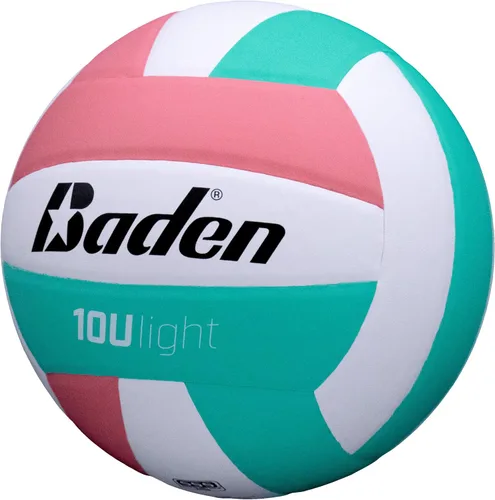 Vista 2 de Baden Luz de 10U Tamaño oficial, 2 oz más ligero nivel de entrada juvenil voleibol interior Compuesto de PU, respaldo de espuma extra, reduce
