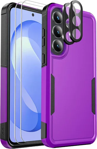 Vista 45 de Funda para teléfono Samsung Galaxy A15 5G, [protección contra caídas de grado militar de 15 pies]