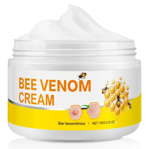 Vista 9 de ITSDAWN Bee Venom Cream, crema para la piel de veneno de abeja, crema hidratante hidratante para cara y todas las partes del cuerpo, 3.52 oz