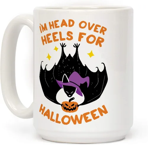 Vista 66 de LookHUMAN Tazas de Halloween Taza de café de Halloween - Tazas de café para decoración ideales para amantes y entusiastas de la decoración - Taza