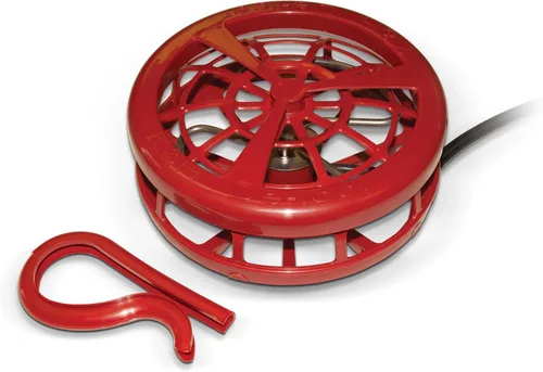 Vista 12 de K&H Ultimate - Anillo flotador desmontable para tanque de combustible todo en uno, 1000 W, Rojo Floating or Submersible Stock Tank Heater; Pond &