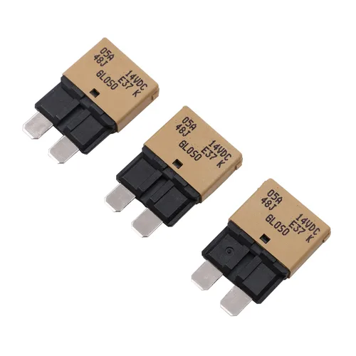 Vista 17 de Disyuntor de fusibles de reinicio manual de 12 V, 24 V, 3 A, ATO/ATC de perfil bajo – UL – Disyuntores reiniciables tipo 3 amperios, kit de fusibles