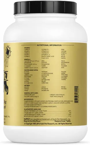 Vista 2 de Nupro Suplemento completamente natural para perros (5 lb) Apoyo diario para el bienestar