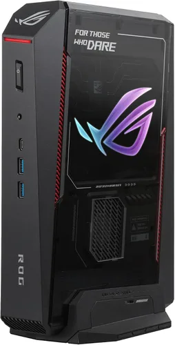 Vista 15 de Mini PC para juegos ROG NUC (2025) con CPU Intel® Core™ Ultra 7 (Serie 2) ARL-HX, NVIDIA® GeForce RTX™ 5060 MobileGPU, memoria RAM DDR5 de 32 GB