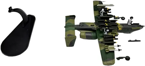 Vista 9 de 1/100 Escala A10 A-10A Warthog Ataque Avión Metal Avión Militar Juguete Modelo Modelo Colección Regalo