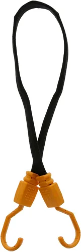 Vista 6 de Muddy 1" Width Rugged Durable Reliable Weather-Resistant Versatile Ourdoor Flat Bungee Cord with J Hooks for Secure Loading & Transportation, 4 Pack