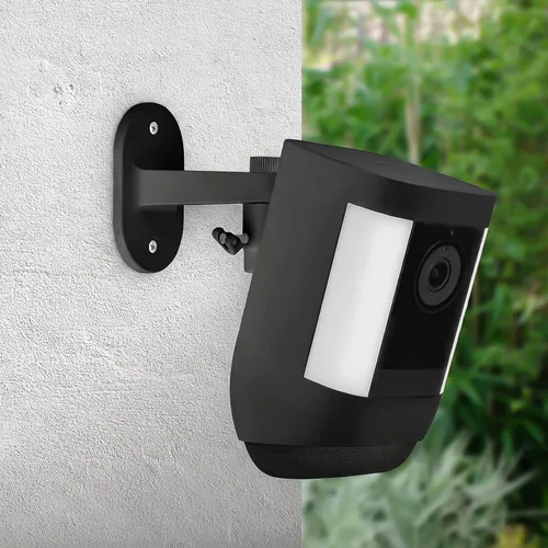 Vista 5 de 2Pack Security Wall Mount for Ring Spotlight Cam Battery and Ring Spotlight Cam Plus/Pro (Battery), 360° Adjustable Indoor/Outdoor Mounting Bracket