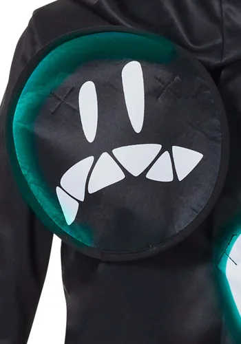 Vista 4 de Disfraz Fortnite Grimey para Niños Multicolor
