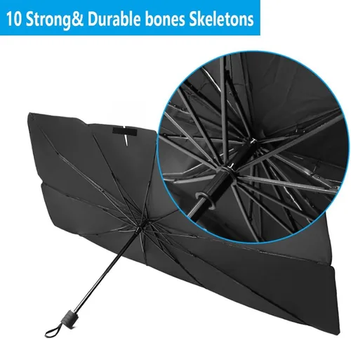 Vista 16 de Parasol plegable para parabrisas de auto para ventana delantera Sombrilla para parabrisas de auto Visor solar para parabrisas 2025 Accesorios