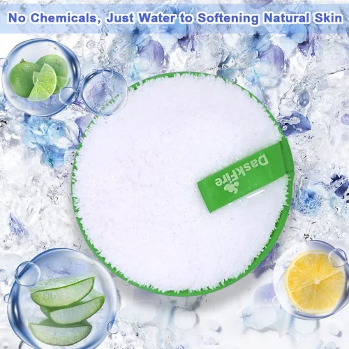 Vista 9 de Almohadillas desmaquillantes reutilizables, toallitas para eliminar maquillaje facial, paños de limpieza faciales lavables, hipoalergénicos