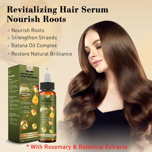 Vista 8 de Aceite de batana para el crecimiento del cabello y aceite de Cinchona incluye aplicador de cuero cabelludo, reparación del cuero cabelludo y cabello