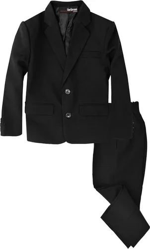 Vista 16 de Gino Giovanni - Conjunto de traje formal para niño (2 piezas)
