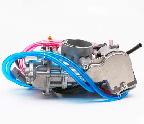 Vista 8 de Carburador KIPA para YAMAHA WR400F 1998-2000 WR426F 2001-2002 WR450F 2003-2011 YZ400F 1998-1999 YZ426F 2001-2002 YZ450F 2003-2009 Lado plano FCR40