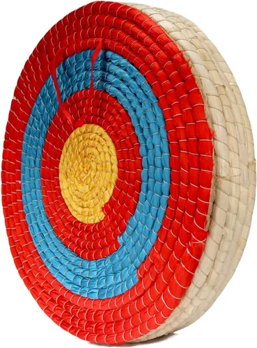 Vista 12 de Objetivo de Tiro con Arco - Objetivo de Tiro con Arco de Paja para el Patio Trasero para Arco Recuro, Compuesto o Largo - Objetivo de Flecha Verde 1