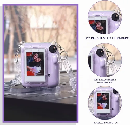 Vista 3 de Funda transparente Mini 12 para cámara de película instantánea