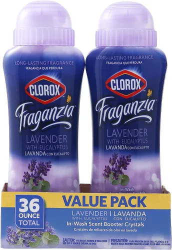 Vista 16 de Clorox Fraganzia Cristales Potenciadores de Aroma para Lavandería en Aroma de Madera de Cedro y Salvia - Perlas Perfumadas Frescas para el Lavado