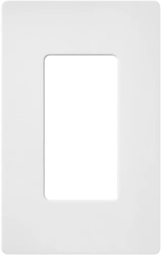 Vista 31 de Lutron Claro - Placa de pared de 1 banda (paquete de 6) CW-1-AL-6 almendra