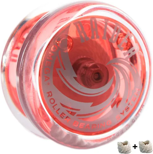 Vista 9 de Yomega Raider - Yoyo profesional responsivo con rodamientos de bolas, ideal para niños, principiantes y para trucos avanzados de yoyó de cuerdas
