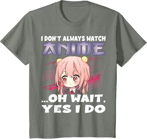 Vista 77 de Ver camiseta japonesa de anime con estampado de anime Girl, Negro, S