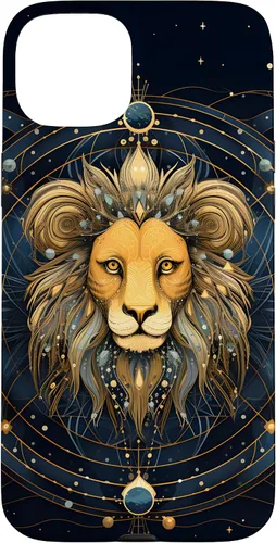 Vista 9 de Leo Zodiac Sign Lion Horoscope Constellation Case for iPhone 17