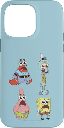 Vista 21 de Spongebob Squarepants Carcasa para iPhone 17 de Group Shot Stare