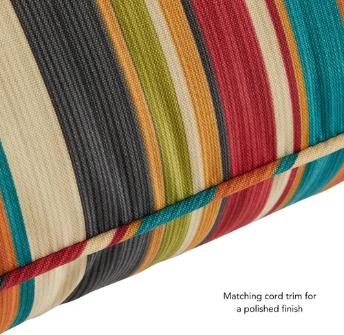 Vista 5 de Greendale Home Fashions Juego de cojines de asiento profundo para exterior de 2 piezas, Adobe Ártico