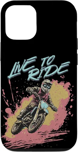 Vista 28 de Live to Ride Dirt Bike Motocross Racing Motorcycle Riding Case for iPhone 16