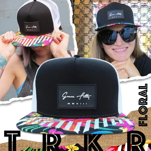 Vista 31 de Grace Folly - Gorra trucker unisex gorra de malla con cierre trasero