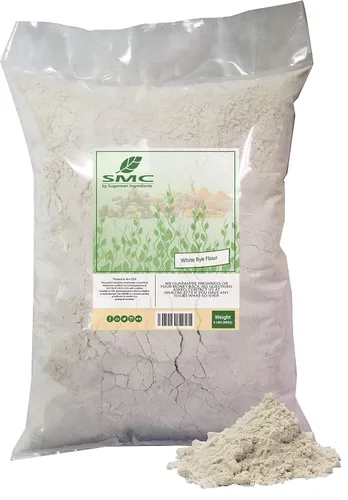 Vista 5 de NatureJam Harina de centeno blanco bolsa a granel de 2 libras