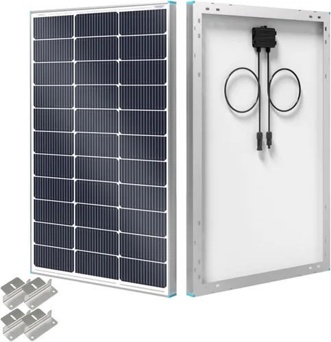 Vista 9 de Renogy Paneles solares 100 vatios, panel solar tipo N 25% de alta