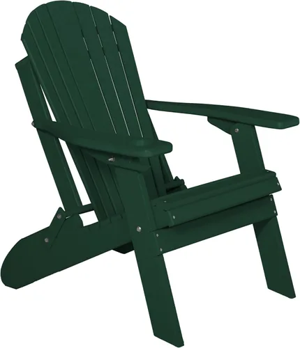 Vista 7 de Furniture Barn USA Silla Adirondack plegable de polietileno, azul Aruba Azul (Aruba Blue)