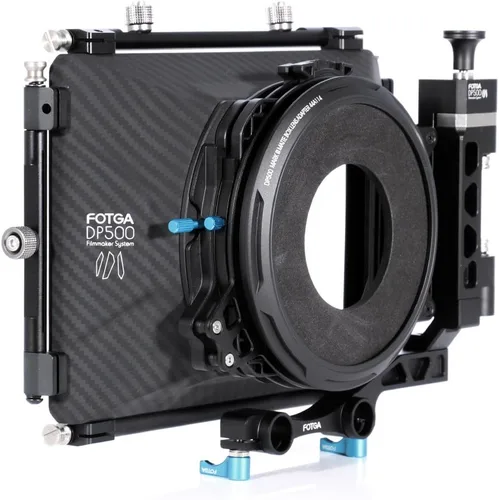 Vista 3 de Fotga DP500 III - Caja mate oscilante DP500 III + tablero de parasol + soporte de filtro + adaptador de varilla de 0.591 in para cámara Canon 5D3