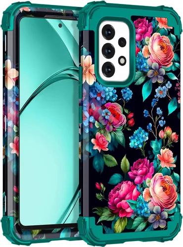 Vista 20 de Rancase Compatible con Galaxy A16 5G Funda, Protección Resistente a los Golpes de Tres Capas de Servicio Pesado Parachoques de Plástico Duro + Funda