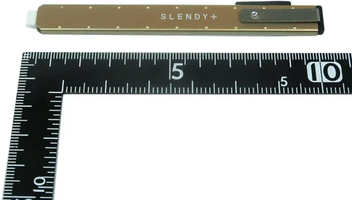Vista 4 de SEED Borrador de acero fino Slendy+, plata (EH-S-S) (importación de Japón)