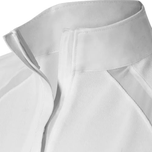 Vista 3 de Equinavia Ingrid Equestrian Show - Camisa de manga larga con paneles de malla refrescante para mujer
