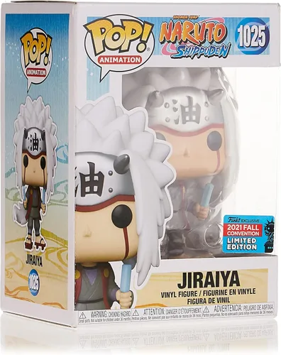Vista 4 de Funko Pop! Naruto Shippuden - Jiraiya con paleta, figura de vinilo exclusiva de la convención de otoño 2021 #1025