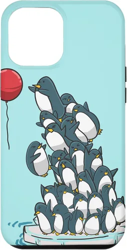 Vista 26 de Penguins Balloon Funny Sea Bird Water Animal Girls Gift Case for iPhone 17