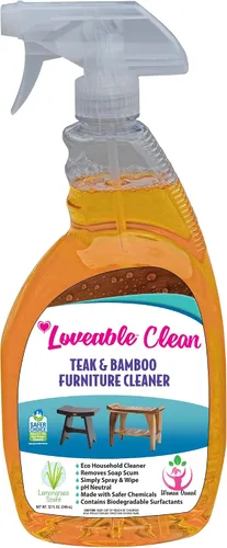 Vista 9 de EcoDecors Banco de ducha de teca SnazzyCorner® de 18" totalmente ensamblado, taburete de ducha de esquina, con estante, más botella de spray