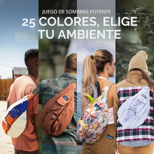 Vista 6 de KAVU - Bolso con correa de cuerda, mochila para senderismo, campamento y viajes Negro