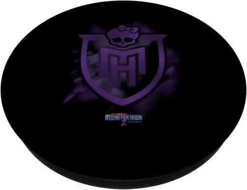 Vista 2 de Monster High Película - PopGrip estándar PopSockets con logotipo de MH Smokey
