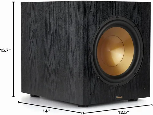 Vista 10 de Klipsch SUB-100-BLACK Synergy Black Label Subwoofer Par de altavoces (2018)