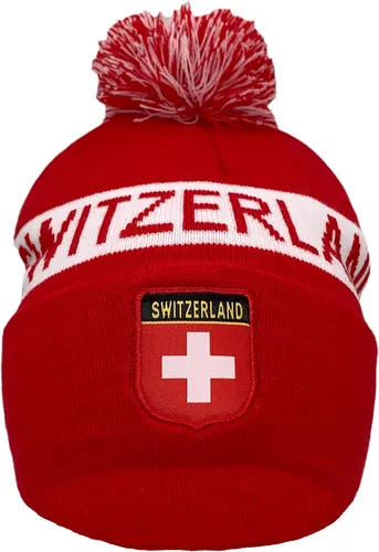 Vista 26 de COUVER Gorro con pompón de equipo de fútbol