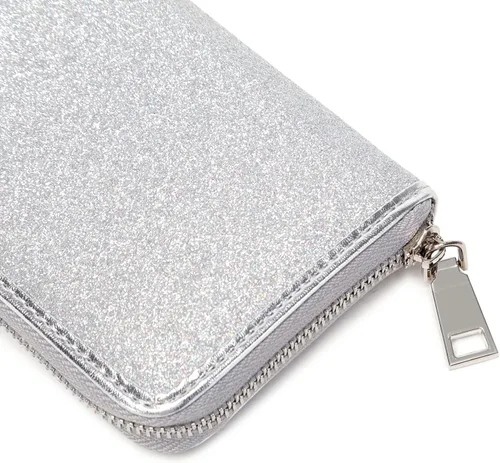 Vista 5 de Lam Gallery Cartera brillante con purpurina para fiestas de boda