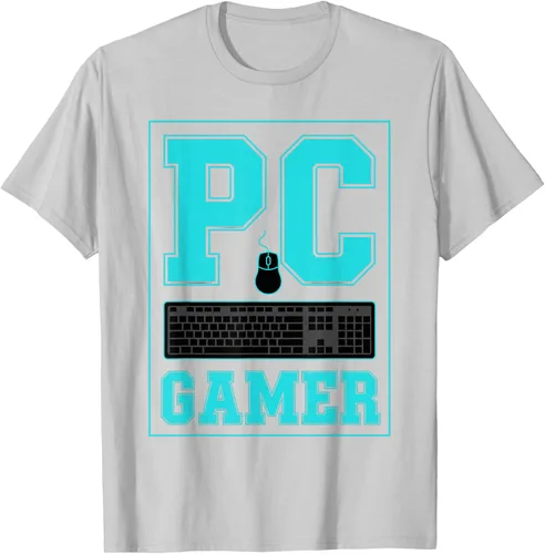 Vista 49 de PC Gamer Gaming Teclado Ratón Esports Computer Fan Camiseta