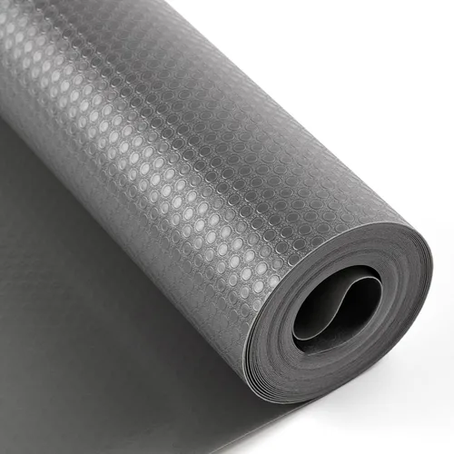 Vista 10 de Revestimientos negros para estantes de armarios de cocina, alfombrilla para cajones no adhesiva, revestimientos para refrigerador, manteles