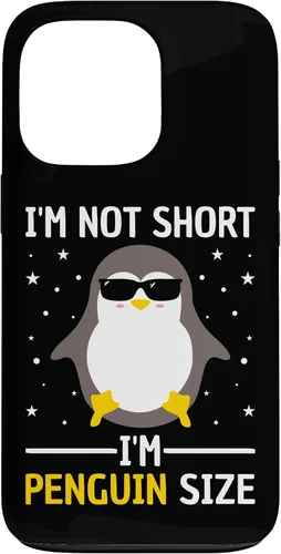 Vista 10 de I'm Not Short I'm Penguin Size Men Women Funny Penguin Lover Case for iPhone 17
