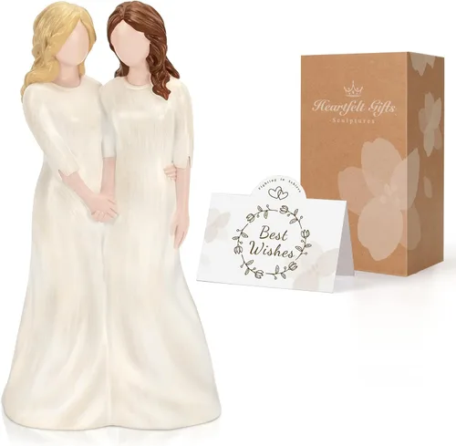 Vista 9 de Regalos para nuevos padres para parejas, regalos para nuevas madres para mujeres, una familia de tres figuras, regalo para mamá y papá por primera